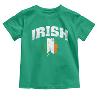 Irish Toddler T Shirt Vintage St Patricks Day Ireland Flag Shamrock Clover