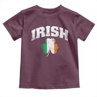 Irish Toddler T Shirt Vintage St Patricks Day Ireland Flag Shamrock Clover