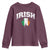 Irish Youth Sweatshirt Vintage St Patricks Day Ireland Flag Shamrock Clover
