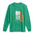 Irish St Patricks Day Shamrock Long Sleeve Shirt Retro Clover Ireland Flag Lucky Gifts