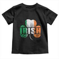Irish St Patricks Day Shamrock Toddler T Shirt Retro Clover Ireland Flag Lucky Gifts