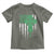 St Patricks Day American Flag Toddler T Shirt Celtic Cross Shamrocks
