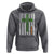 American Flag Shamrocks St Patricks Day Hoodie Vintage Irish USA