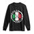 Funny Italian St Patrick's Day Long Sleeve Shirt Lucky Shamrock Italy Flag