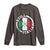 Funny Italian St Patrick's Day Long Sleeve Shirt Lucky Shamrock Italy Flag