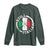 Funny Italian St Patrick's Day Long Sleeve Shirt Lucky Shamrock Italy Flag