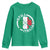 Funny Italian St Patrick's Day Youth Sweatshirt Lucky Shamrock Italy Flag