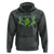Skeleton Hand Heart Shamrock St Patricks Day Hoodie