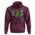 Skeleton Hand Heart Shamrock St Patricks Day Hoodie