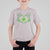 Skeleton Hand Heart Shamrock St Patricks Day T Shirt For Kid