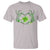 Skeleton Hand Heart Shamrock St Patricks Day T Shirt