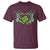 Skeleton Hand Heart Shamrock St Patricks Day T Shirt