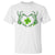 Skeleton Hand Heart Shamrock St Patricks Day T Shirt