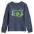 Skeleton Hand Heart Shamrock St Patricks Day Youth Sweatshirt