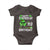 St Patricks Day Birthday Baby Onesie Born On Saint Paddys Irish Bday Gift