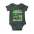 St Patricks Day Birthday Baby Onesie Born On Saint Paddys Irish Bday Gift