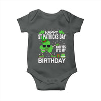 St Patricks Day Birthday Baby Onesie Born On Saint Paddys Irish Bday Gift