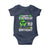 St Patricks Day Birthday Baby Onesie Born On Saint Paddys Irish Bday Gift