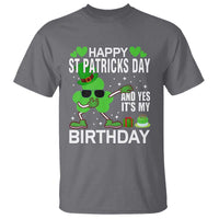 St Patricks Day Birthday T Shirt Born On Saint Paddys Irish Bday Gift