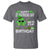 St Patricks Day Birthday T Shirt Born On Saint Paddys Irish Bday Gift