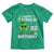 St Patricks Day Birthday Toddler T Shirt Born On Saint Paddys Irish Bday Gift