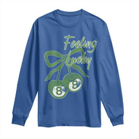 Cherry 8 Ball Long Sleeve Shirt Feeling Lucky Girl Syndrome Coquette St Patricks Day