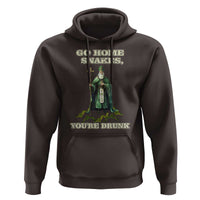 Funny St. Patrick's Day Hoodie Go Home Snakes, You're Drunk