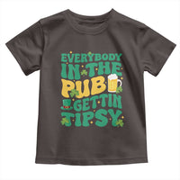 St. Patrick's Day Pub Toddler T Shirt Everybody In The Pub Getting Tipsy Irish Pub