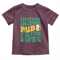 St. Patrick's Day Pub Toddler T Shirt Everybody In The Pub Getting Tipsy Irish Pub