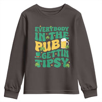 St. Patrick's Day Pub Youth Sweatshirt Everybody In The Pub Getting Tipsy Irish Pub