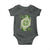 St. Patrick's Day Pub Baby Onesie Queen of Clubs Fun Green Pub