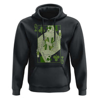 St. Patrick's Day Pub Hoodie Queen of Clubs Fun Green Pub