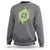 St. Patrick's Day Pub Sweatshirt Queen of Clubs Fun Green Pub