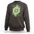 St. Patrick's Day Pub Sweatshirt Queen of Clubs Fun Green Pub