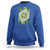 St. Patrick's Day Pub Sweatshirt Queen of Clubs Fun Green Pub