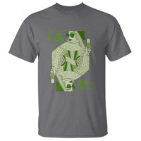 St. Patrick's Day Pub T Shirt Queen of Clubs Fun Green Pub