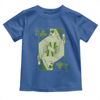 St. Patrick's Day Pub Toddler T Shirt Queen of Clubs Fun Green Pub