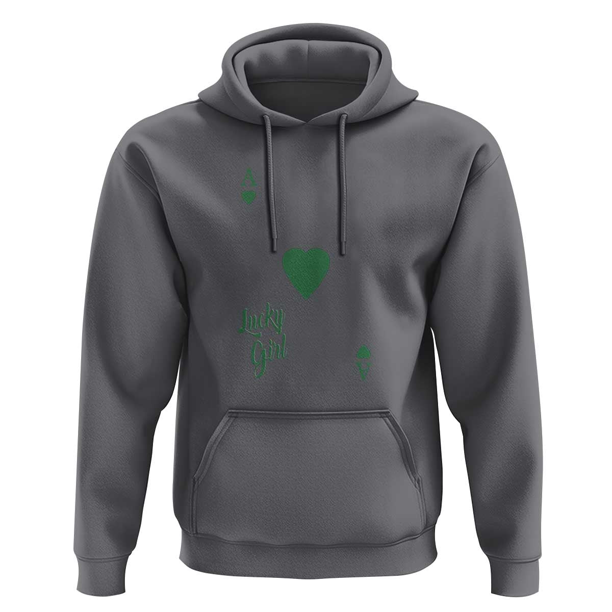 St Patricks Day Irish Lucky Girl Hoodie