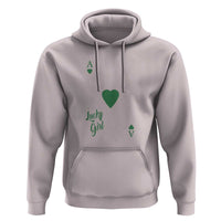 St Patricks Day Irish Lucky Girl Hoodie