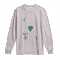St Patricks Day Irish Lucky Girl Long Sleeve Shirt