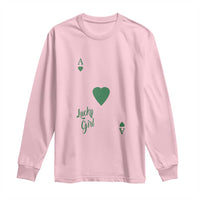 St Patricks Day Irish Lucky Girl Long Sleeve Shirt