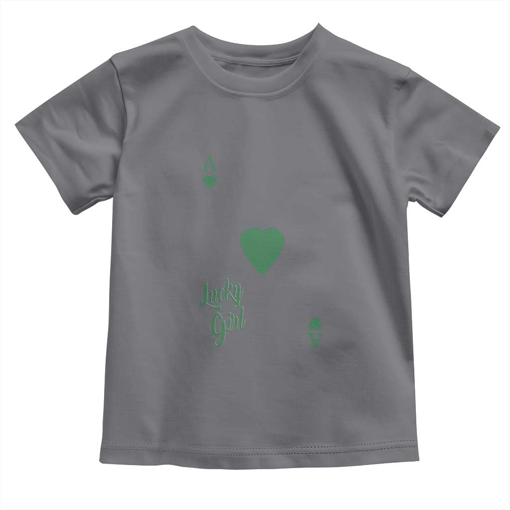 St Patricks Day Irish Lucky Girl Toddler T Shirt