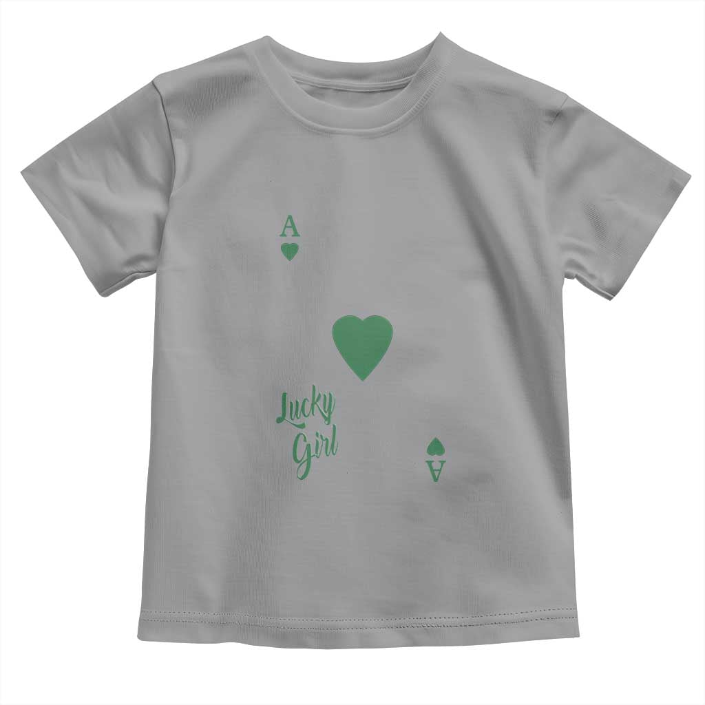 St Patricks Day Irish Lucky Girl Toddler T Shirt
