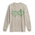 Kiss Me I'm Irish Long Sleeve Shirt Green Heart Locket St. Patrick's Day Pride