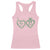 Kiss Me I'm Irish Racerback Tank Top Green Heart Locket St. Patrick's Day Pride