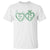 Kiss Me I'm Irish T Shirt Green Heart Locket St. Patrick's Day Pride