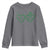 Kiss Me I'm Irish Youth Sweatshirt Green Heart Locket St. Patrick's Day Pride