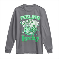 St. Patrick's Day Casino Feeling Lucky Long Sleeve Shirt Las Vegas Girls Trip