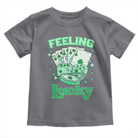 St. Patrick's Day Casino Feeling Lucky Toddler T Shirt Las Vegas Girls Trip