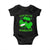 Funny St. Patrick's Day Marijuana Baby Onesie Kiss Me I'm Highrish 420 High Irish Weed